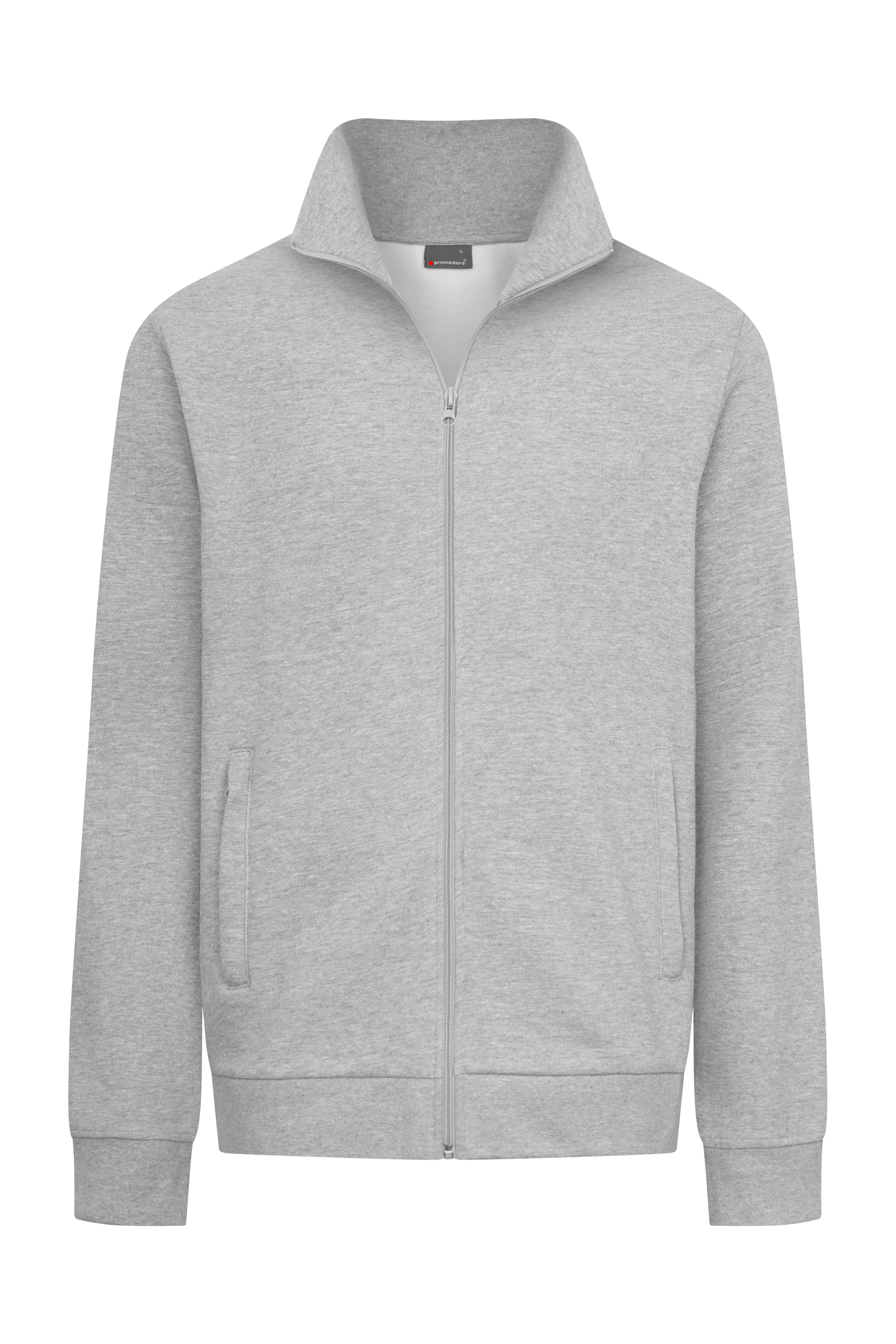 Promodoro Sweatjacke mit Stehkragen Herren